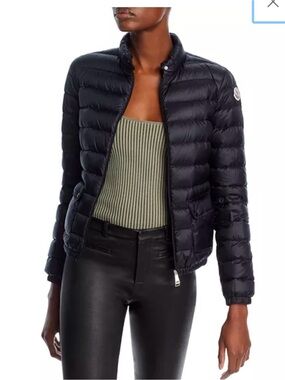 Navy Moncler jacket
